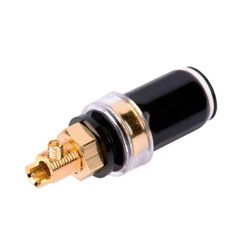 4pcsTerminal зажимный винт 4 мм Медь контрольные выводы вилки типа банан гнездо HI END