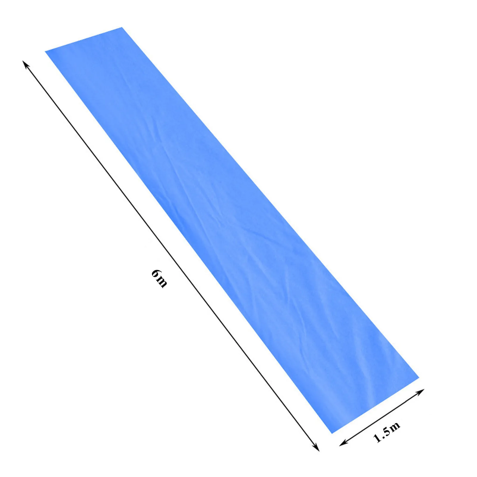 

Water Slide Lawn Slide Water Toys Durable Lawn Big Waterslide 6x1.5M Summer Parent-child Interactive Water Games Play Equipment