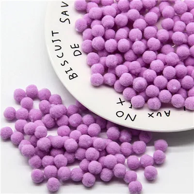 8mm 26 280pcs Мини Помпона смешанный Мягкий круглый Pompones шарики Пышная юбка с помпонами для малышей DIY одежды ручной работы рукоделия 8/10/15/20/25/30 мм - Цвет: 8mm 26 280pcs