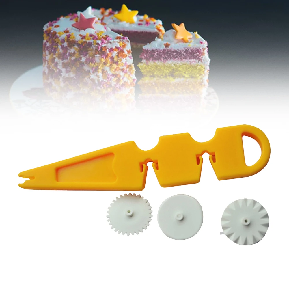 3 колеса украшения торта помадка тиснение резак бисквиты кухня десерт ролик