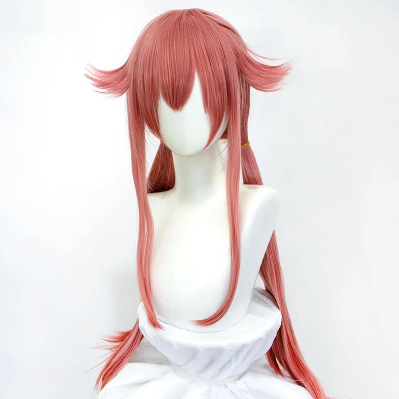 TALANG косплей в стиле манги Future Diary Smoke Pink поддельные волосы розовые синтетические