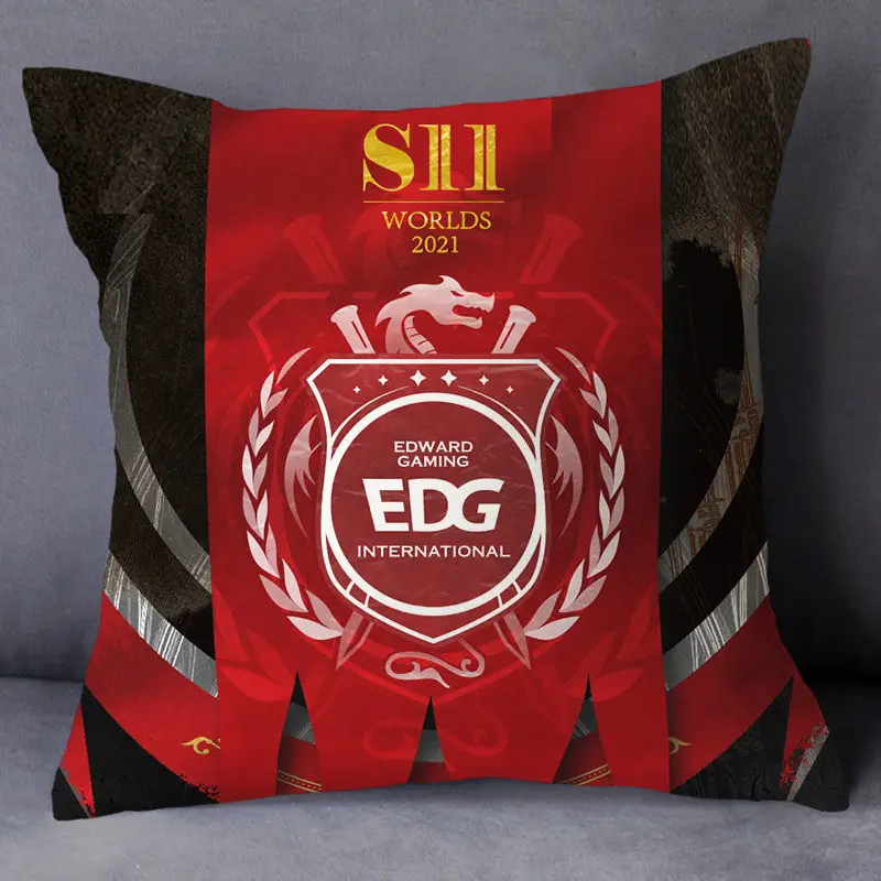 

Подушка LoL World 2021 S11 EDG Team, сезон 2021, подушка EDG Idol