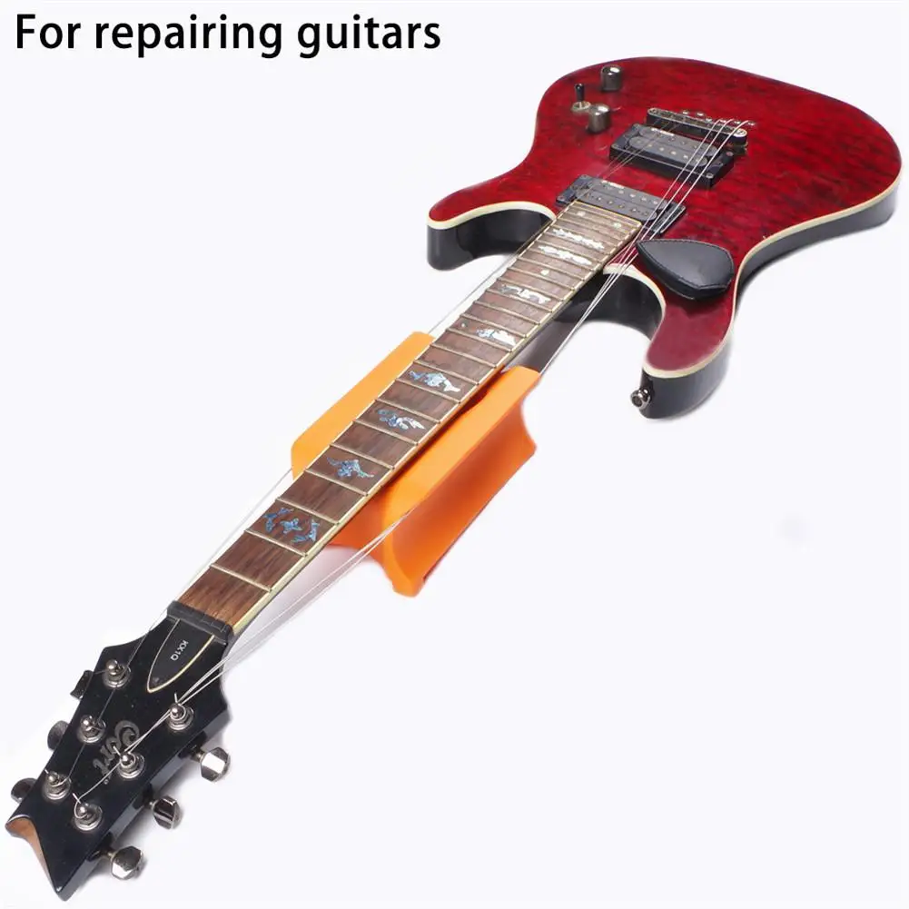 _ Народная электрическая гитара бас головка рамка резиновый шейный кронштейн