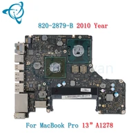 ShenYan 820-2879-b 2010 A1278 Motherboard for Macbook Pro 13.3" 2.4ghz Core 2 EMC 2351 MC374 MC375 logic board