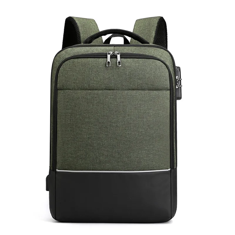 Code Lock Backpack Large Capacity Travel Bag Water proof 15'6 Laptop Backpack New Design School Bag Casual Fashion Shoulder Bag