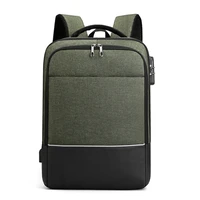 code lock backpack large capacity travel bag water proof 156 laptop backpack new design school bag casual fashion shoulder bag