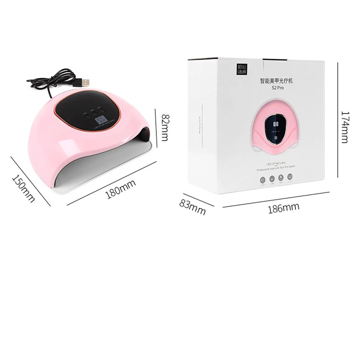 

36W/72W UV LED Gel Nail Lamp 12/30 Leds Auto Sensor UV Ice Lamp For Quick Drying Professional Lamps for Manicure Pedicure
