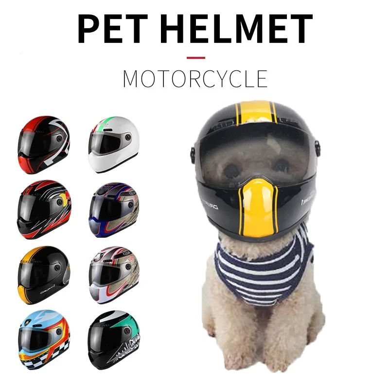 Шлемы для кошек щенков маленьких питомцев крутые модные пластиковые уличные