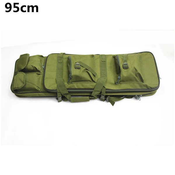 95cm green 95 см, 85 см, 120 см, тактический тяжелый страйкбольный карабин, сумка для переноски, чехол для винтовки, наплечный охотничий рюкзак, сумки для охотничьих аксессуаров - Цвет: 95cm green