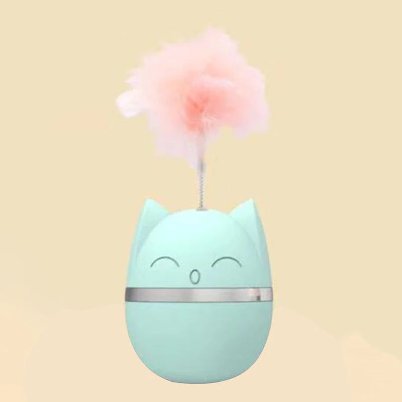 1 Набор игрушка в форме головы кошки перо 2 цвета | Дом и сад