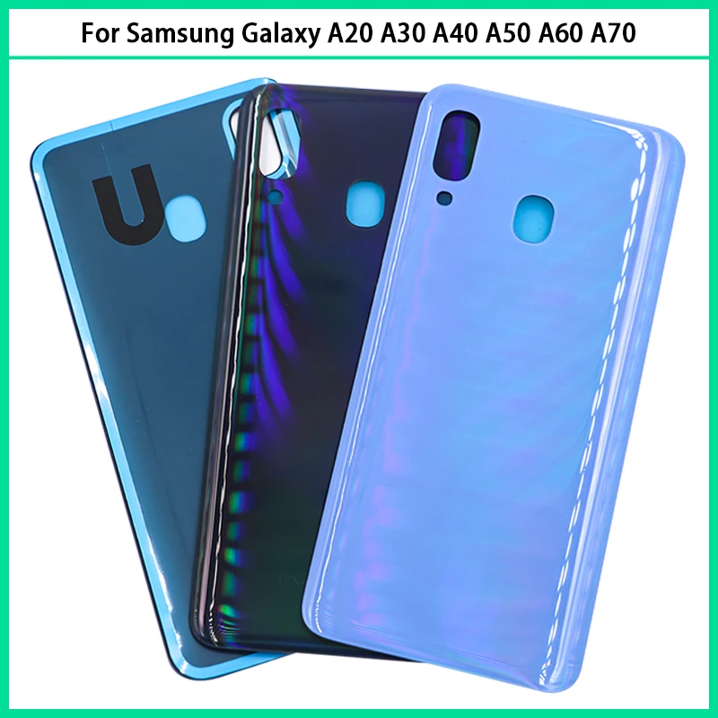 For Samsung Galaxy A20 A30 A40 A50 A70 2019 Plastic Battery Back Cover A205 A305 A405 A505 A705 Rear Door Housing Case Replace | Мобильные