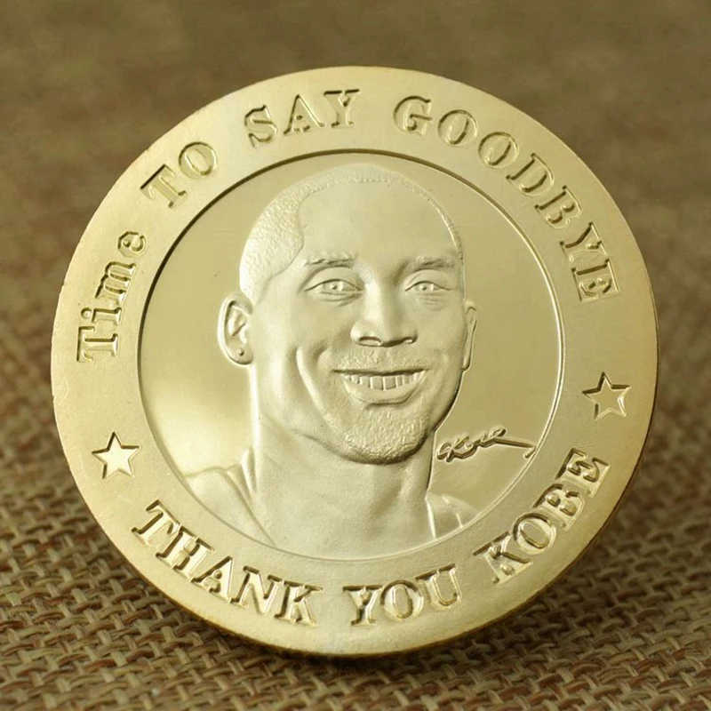 Джордан металлическая памятная монета баскетбольные фанаты подарок Bull Jordan