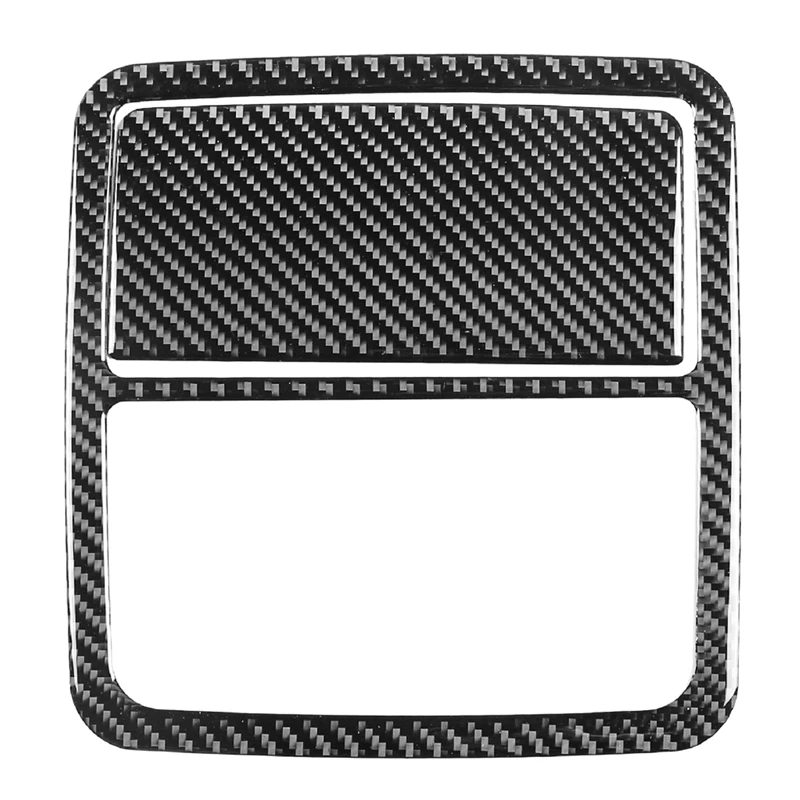 

2Pcs Soft Carbon Fiber Car Interior Front Reading Light Panel Decor Cover Trim Frame Fit for Toyota RAV4 2006-2012