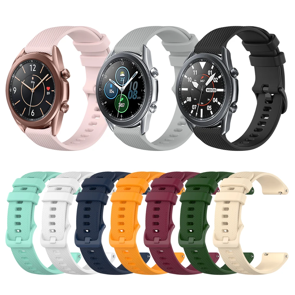 

Силиконовый ремешок для наручных часов Samsung Galaxy Watch 3 45 мм