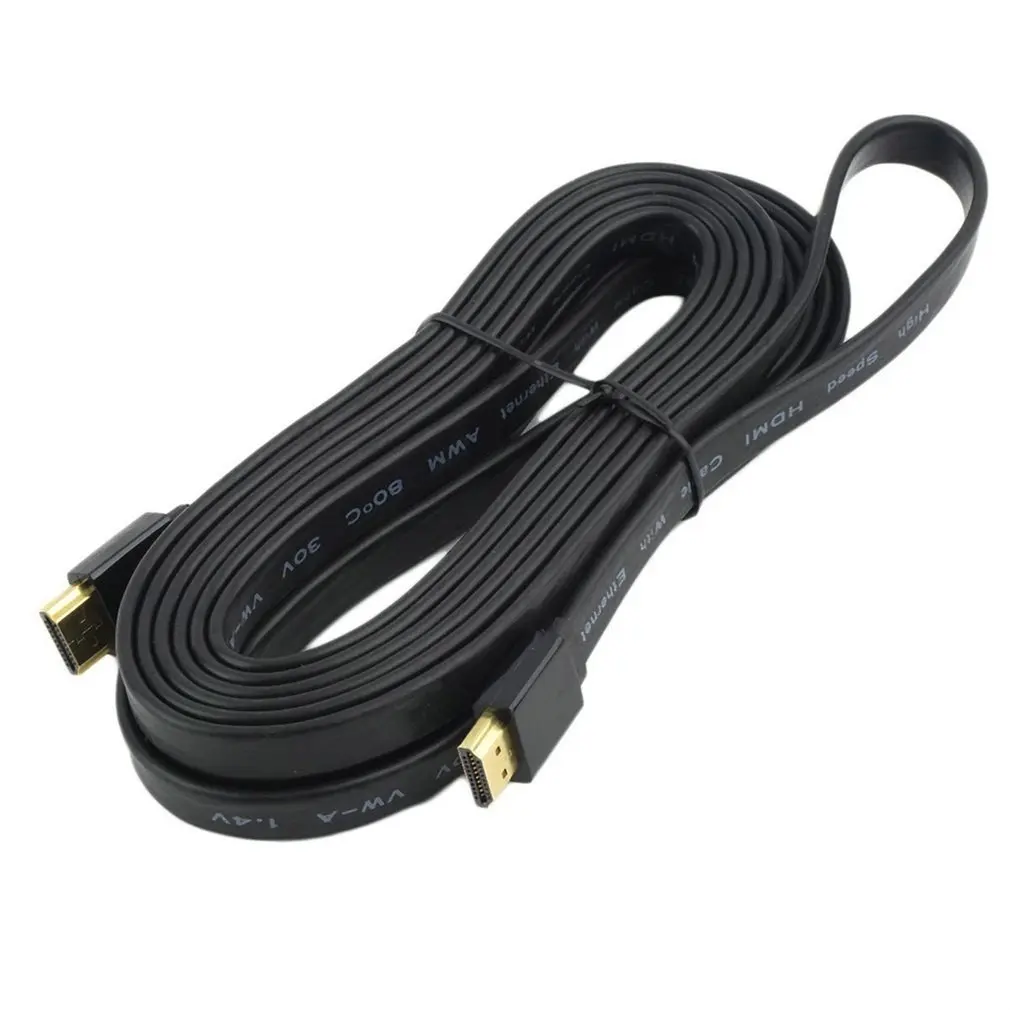 

Professional 1.5M/3M/ 5M HDMI-compatible Cable Gold Plated Plug 1080P 3D for HDTV Computer Android tv cable Cabo HDM Top Quality
