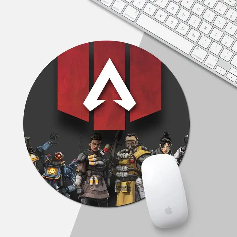 

fire apex legends Laptop Gaming Mice Mousepad Game Office Work Round Mouse Mat pad XL Non-slip Laptop Cushion mousepad