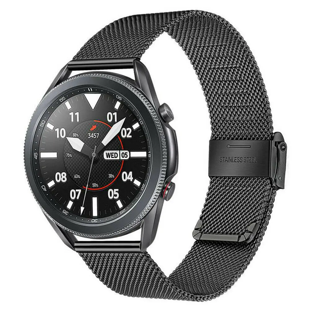 

20mm 22mm Metal Strap For Samsung Galaxy Watch 4 /46mm/42mm/Active 2/Gear S3 Bracelet Watchband For Huawei Watch GT 2 2e Pro
