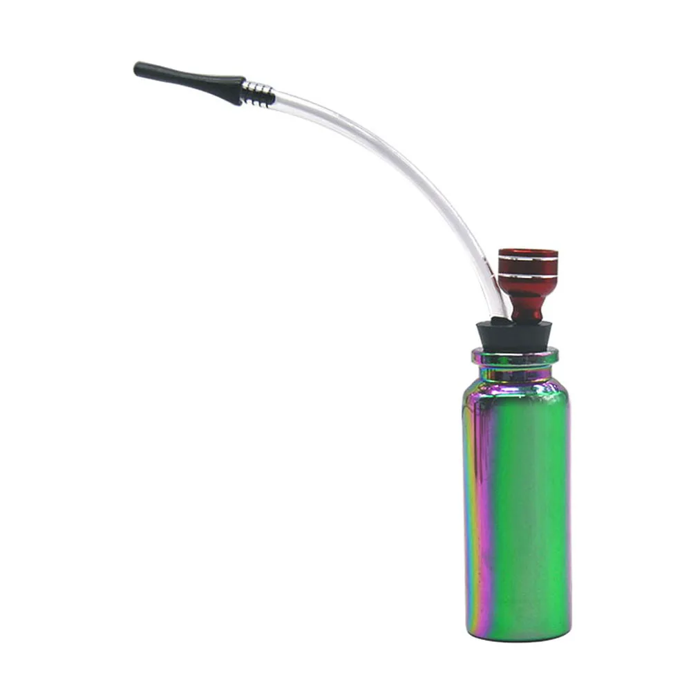 Радужный кальян для курения стеклянная водопроводная труба 105 мм Металлические