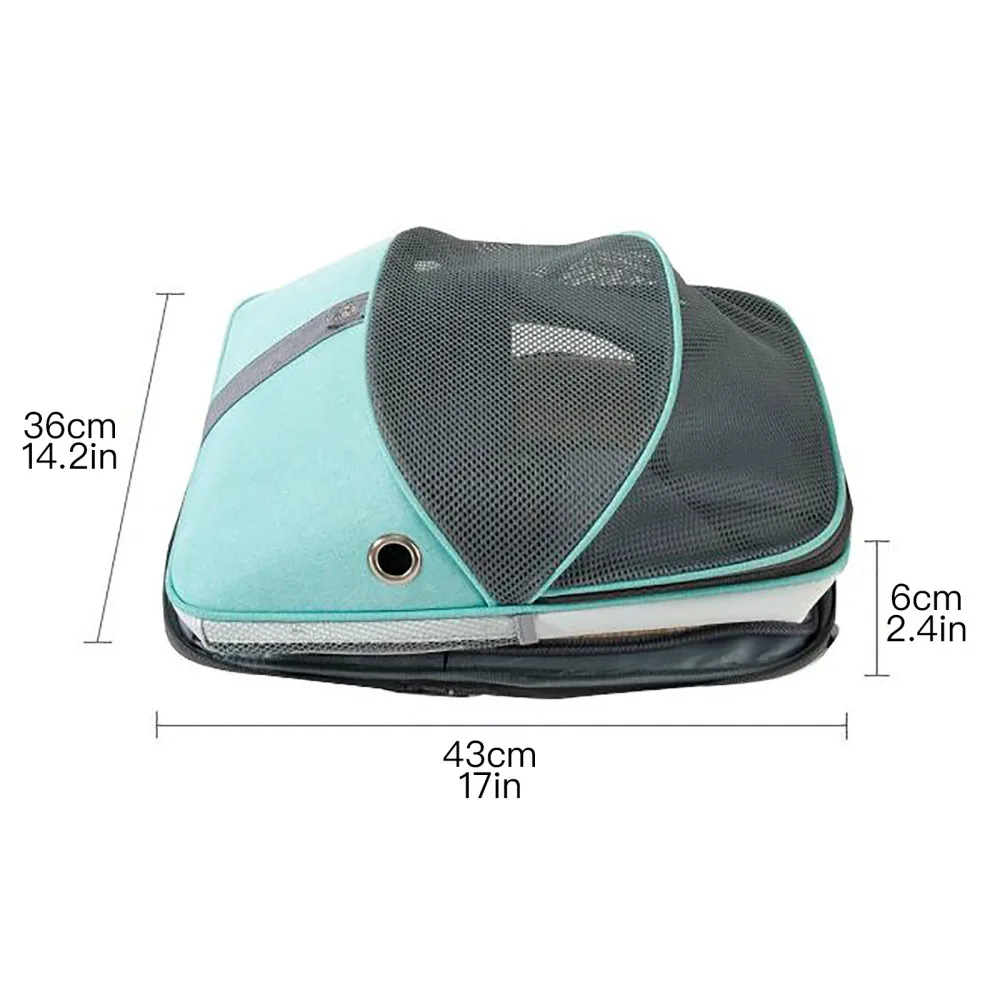 

Portable mesh Dog Bag Breathable Dog Backpack Large Capacity Cat Carrying Bag Portable Outdoor Travel Pet Carrier