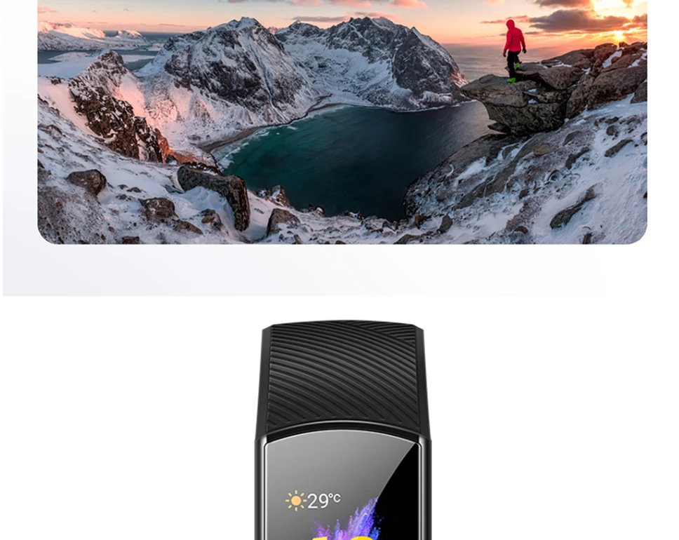 Глобальный huawei Honor Smart Band 5 сенсорный цветной экран влагостойкие умные часы с ремешком трекер сердечного ритма часы для Android IOS
