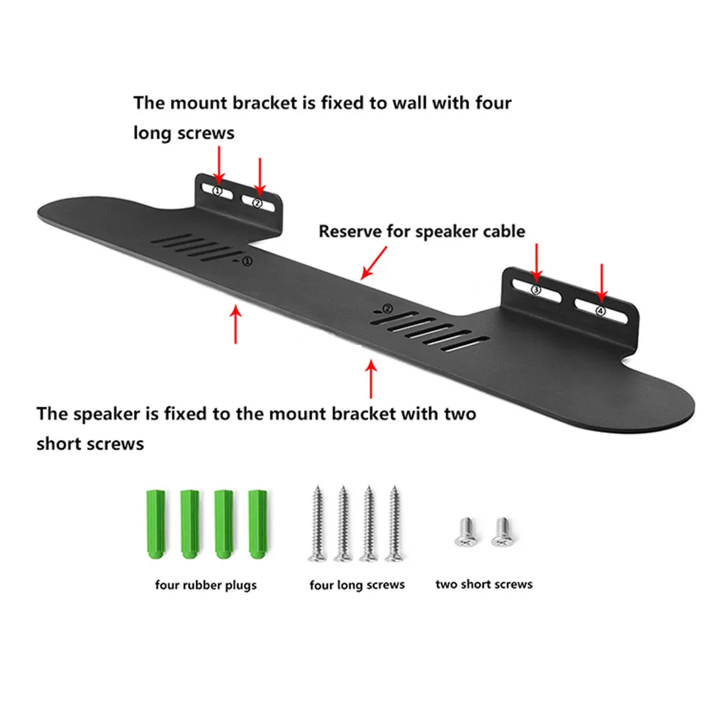 Алюминиевый настенный держатель подставка кронштейн для беспроводного