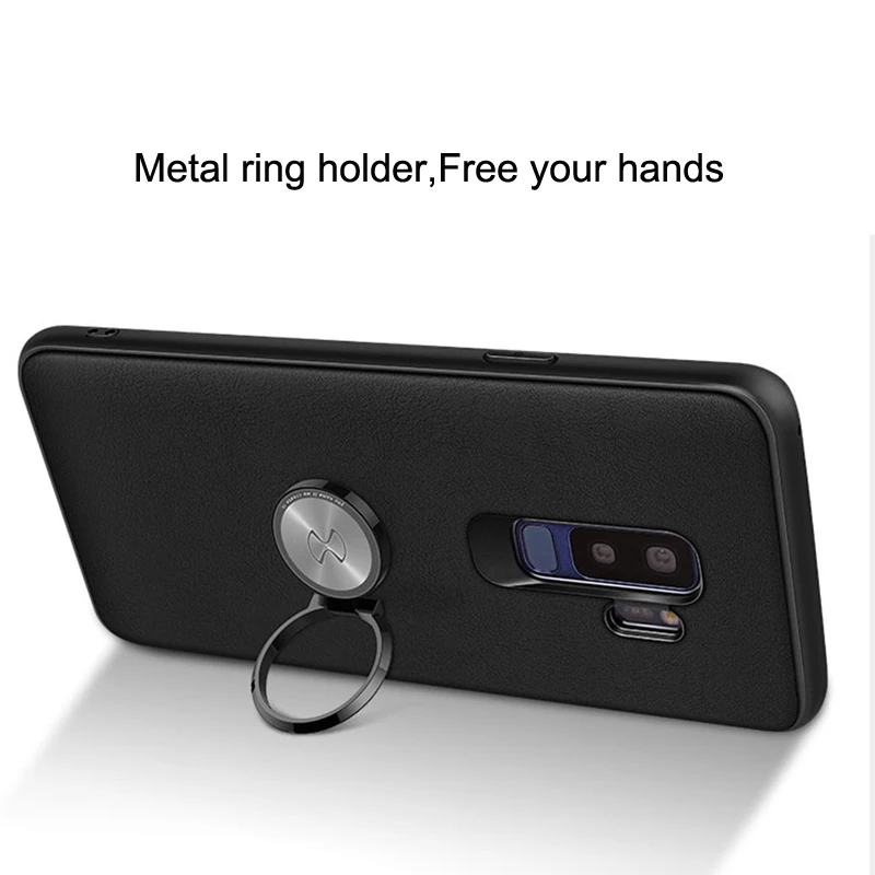 Чехол XUNDD для Samsung Galaxy S9 Plus мягкая задняя крышка из ТПУ и искусственной кожи Note 8
