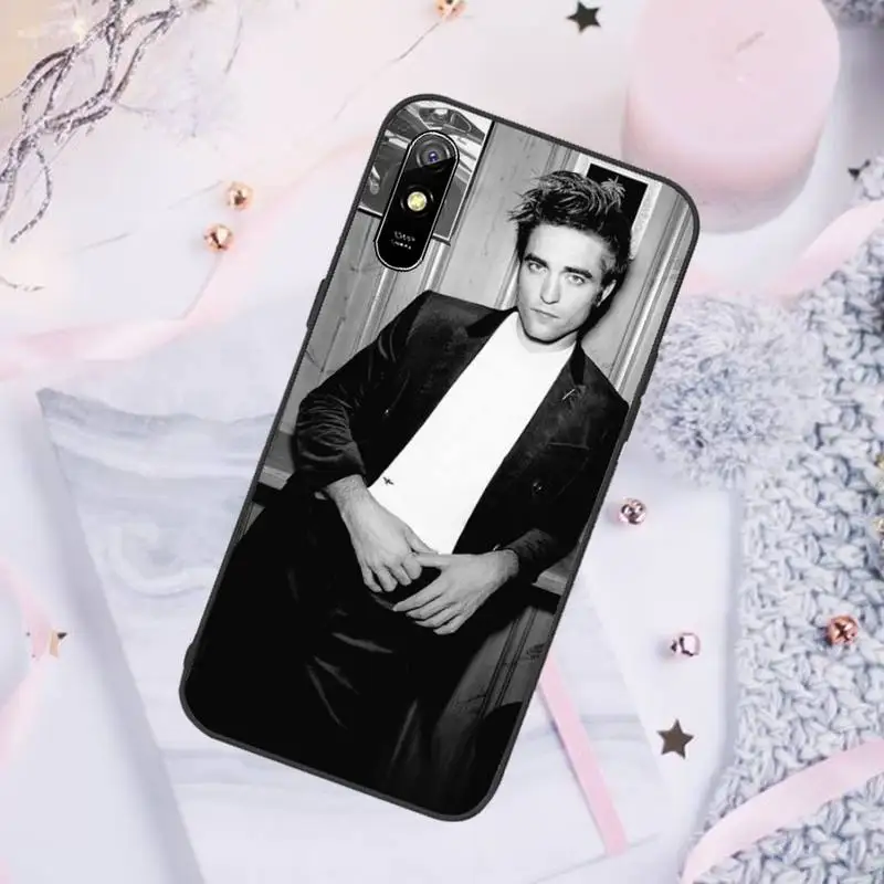 

Robert Pattinson Standing Phone Cases For Xiaomi Redmi note 7 8 9 pro 8T 9A 9S Mi Note 10 Lite pro