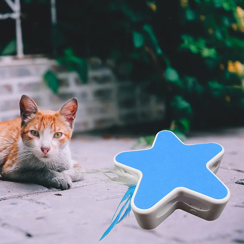 Новая игрушка для кошек электрическая Вертушка автоматические товары домашних