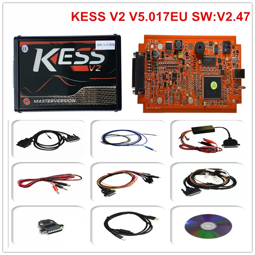 В Испании! Red Ktag K TAG V7.020 SW2.25 KESS V2 V5.017 SW V2.47 Master ECU чип инструмент для настройки V54 7