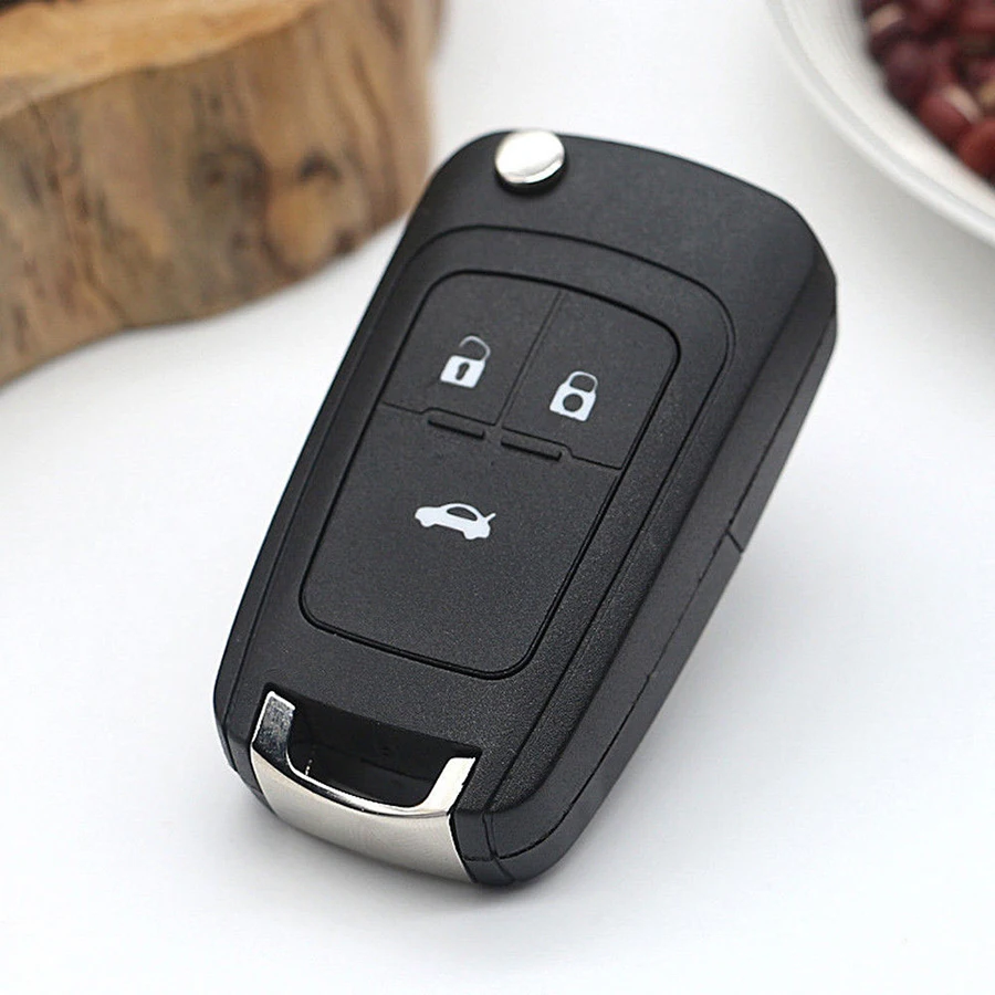 3 Buttons Flip Folding Remote Car Key Shell For Chevrolet Camaro Cruze Equinox Malibu Spark Sonic Volt Auto Case | Автомобили и