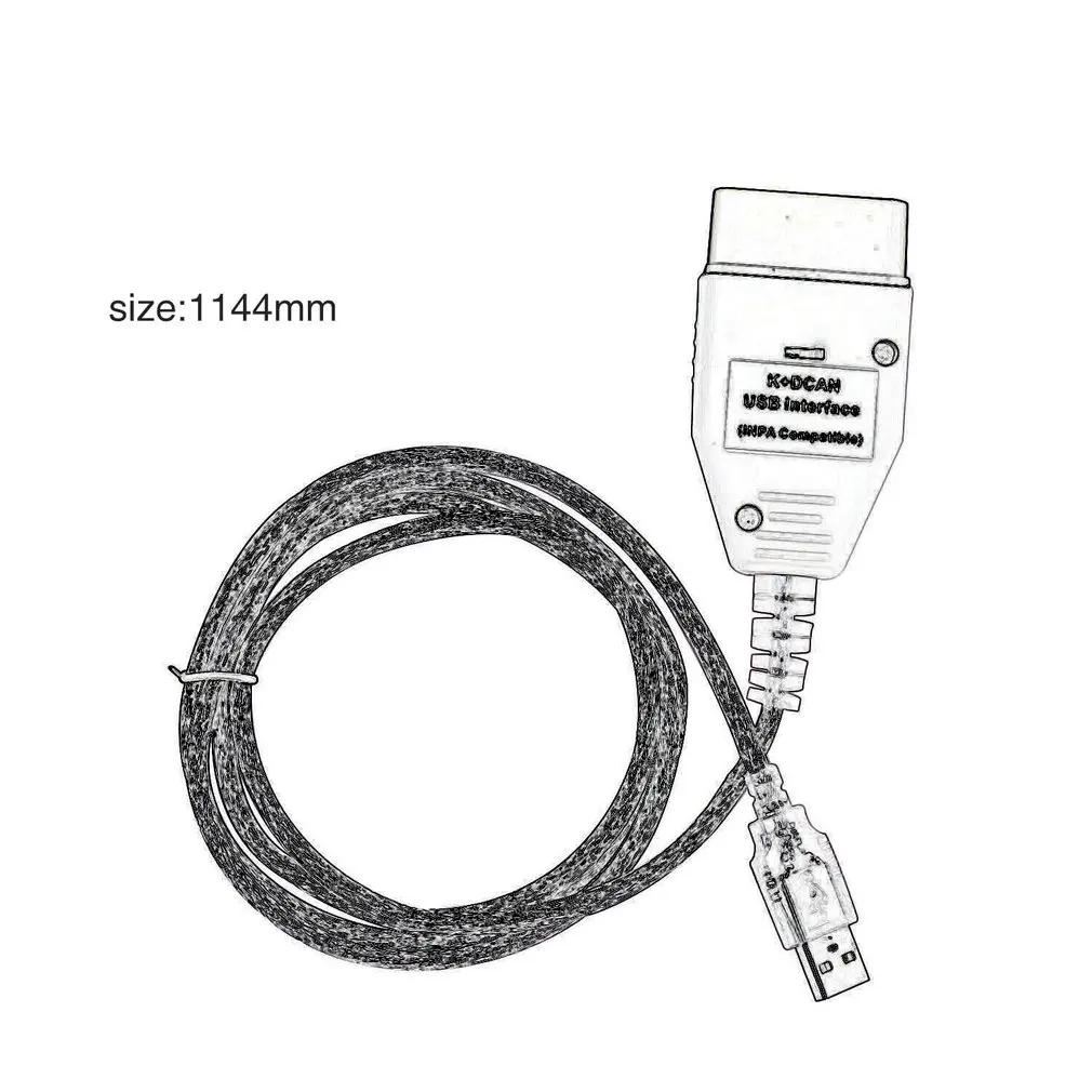 Кабель INPA K + CAN Ediabas с переключателем DCAN Интерфейс кодирования Поддержка E serials