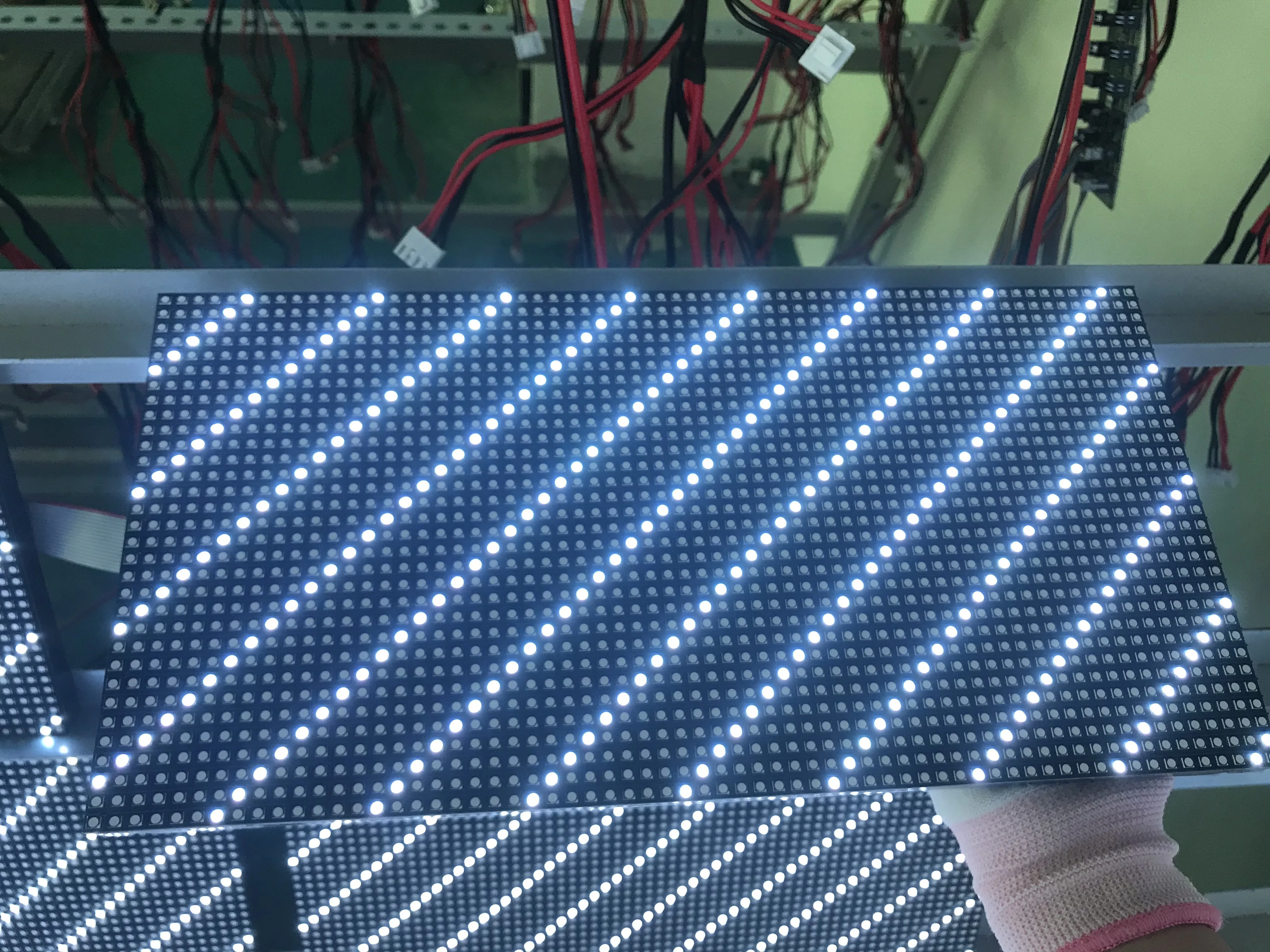 Светодиодный модуль P5 белый чип светодиод 3528 Nation Star точечная матрица 160*320 мм|p5 led