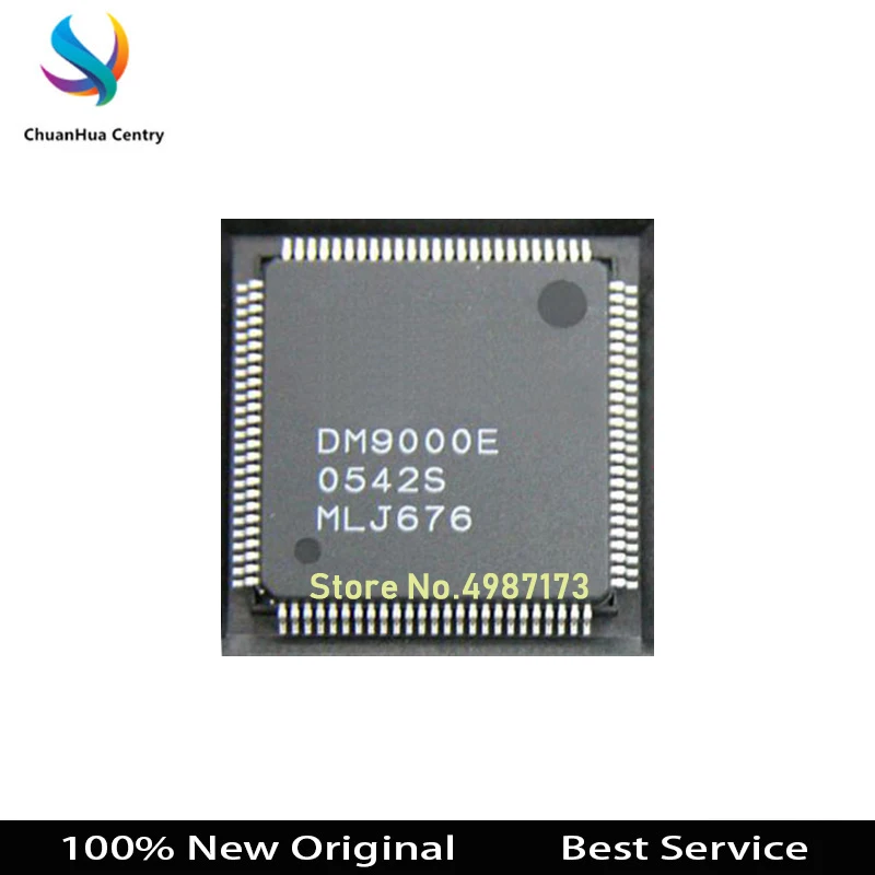 

2 Pcs/Lot DM9000E QFP100 DM9000 9000E New and Original In Stock