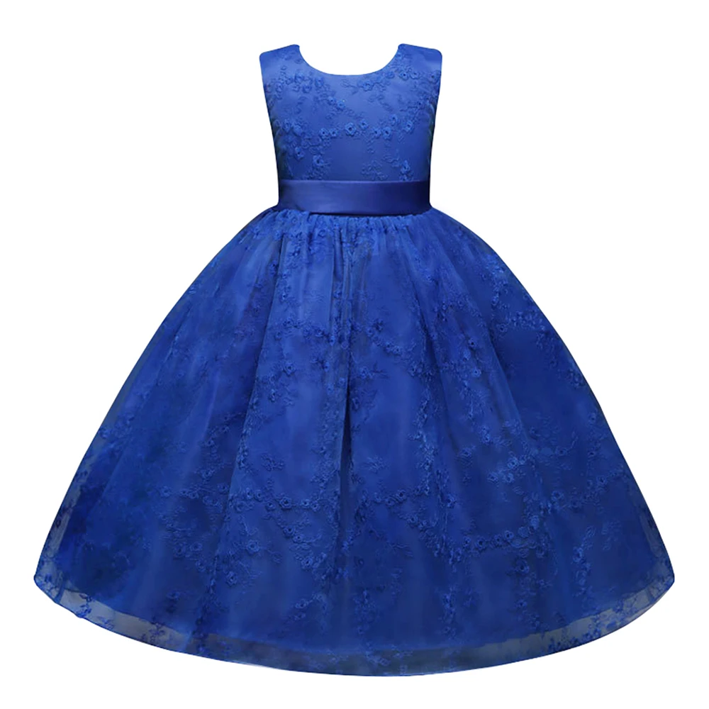 Petites filles/розовое платье принцессы с цветочным узором для девочек; коллекция года; бальное платье; кружевное Пышное Платье для девочек; платья для первого причастия