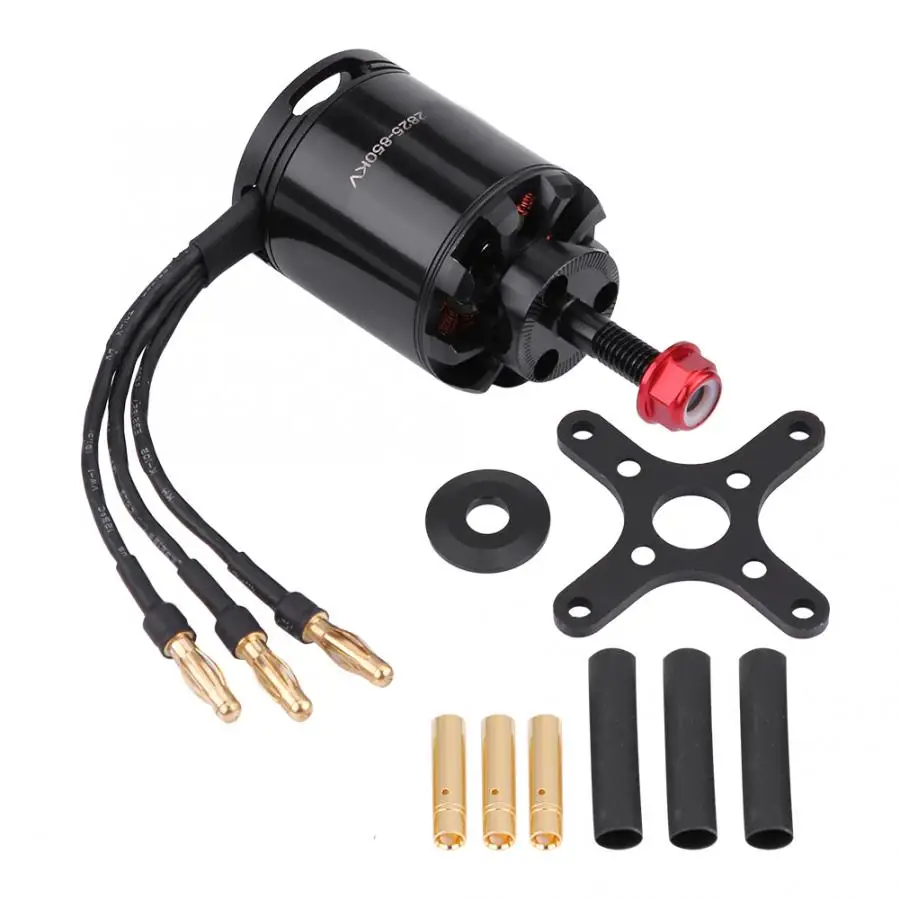 Бесщеточный мотор 2825 850KV/800KV/700KV CW/CCW 3/6S Li Po Cell RC обновленный аксессуар двигателя