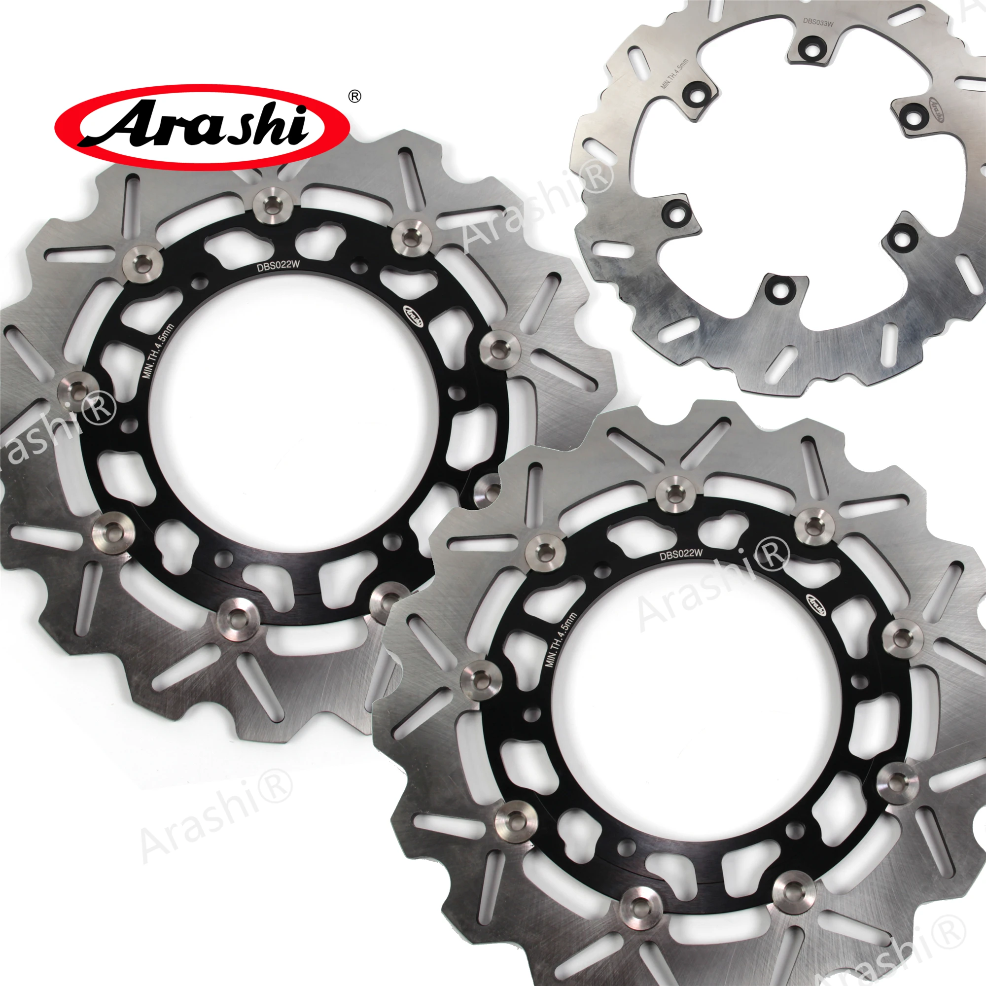 ARASHI для YAMAHA BT1100 BULLDOG 2002 2006 CNC Передние Задние тормозные роторы тормозной диск BT 1100