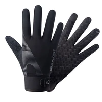 2021 anti slip touchscreen ridding gloves lightweight full finger for spring summer outdoor mountain biking gloves non slip
