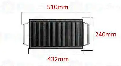 AEG INFI-GRILL PLANCHA GRILL pan professional induction + handles | Washing Machine Parts