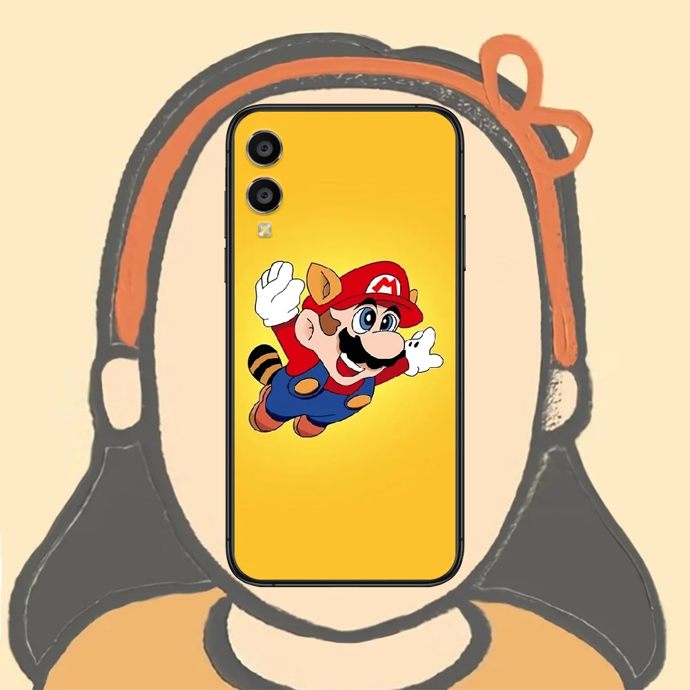 

cartoon Funny Super Marios Bros Phone Case For Huawei Honor 6A 7A 7C 8 8A 8X 9 9X 10 10i 20 Lite Pro Play black Prime Soft Funda