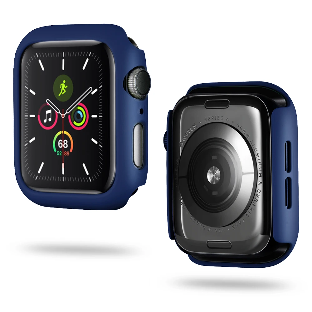 PC Hard Case for Apple Watch 8 Cover Series 7 6 SE 5 4 3 Matte Bumper 41mm 45mm 40mm 44mm 38mm 42mm for Iwatch Protective Shell