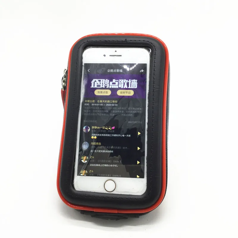 Waterproof Zipper Case with 1 inch Ball+ 6.5 cm Double Socket Arm for 1-Inch Ball Bases + Rear Mirror Mount Smart Phones | Электроника
