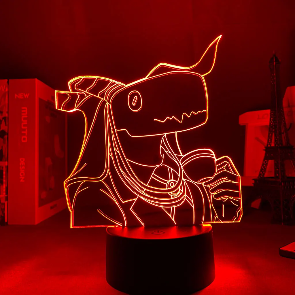 

Anime 3D Lamp The Ancient Magus Bride Elias Ainsworth Led Night Light for Bedroom Decor Colorful Nightlight Gift