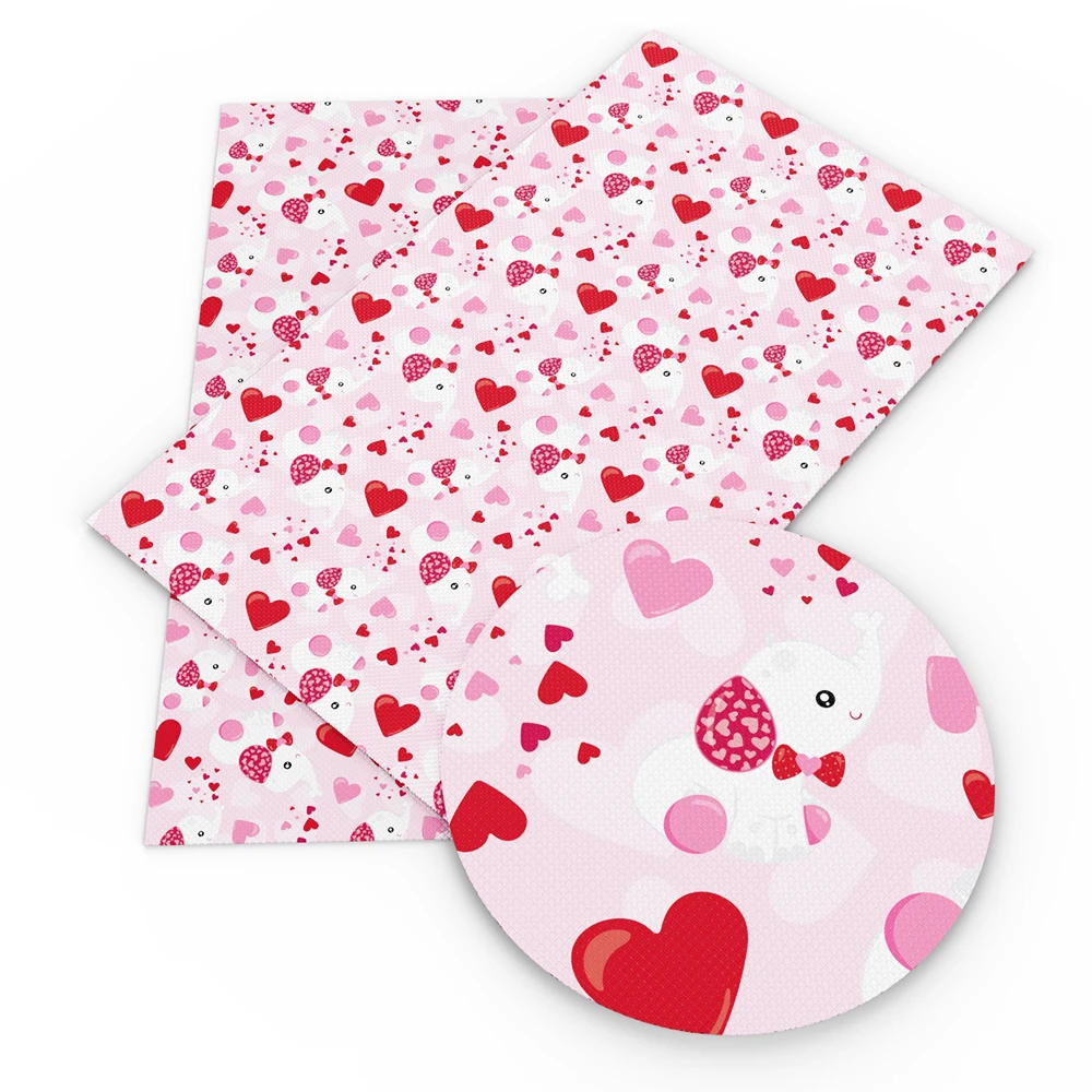 Простыни из синтетической кожи с принтом в виде сердца и единорога для