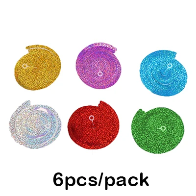 Лазерные зеркальные спирали для праздника