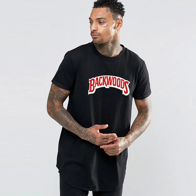 Футболка Мужская/Женская в стиле хип-хоп с буквенным принтом | Мужская одежда