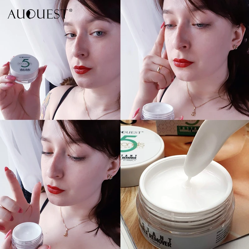 AUQUST 5 секунд средство для удаления морщин крем лица Удаляет мешки глаз против