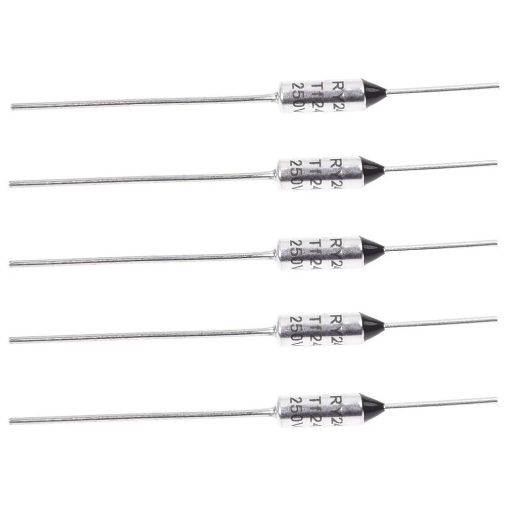 10 шт. металлические термопредохранители 240 градусов Цельсия А 250 В|Перемычки| |