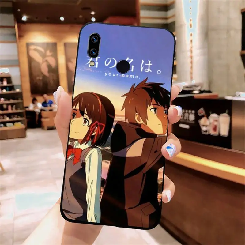 

Your Name Japan Anime Phone Case For Xiaomi Redmi note 7 8 9 t k30 max3 9 s 10 pro lite high quality Anti-fall shell