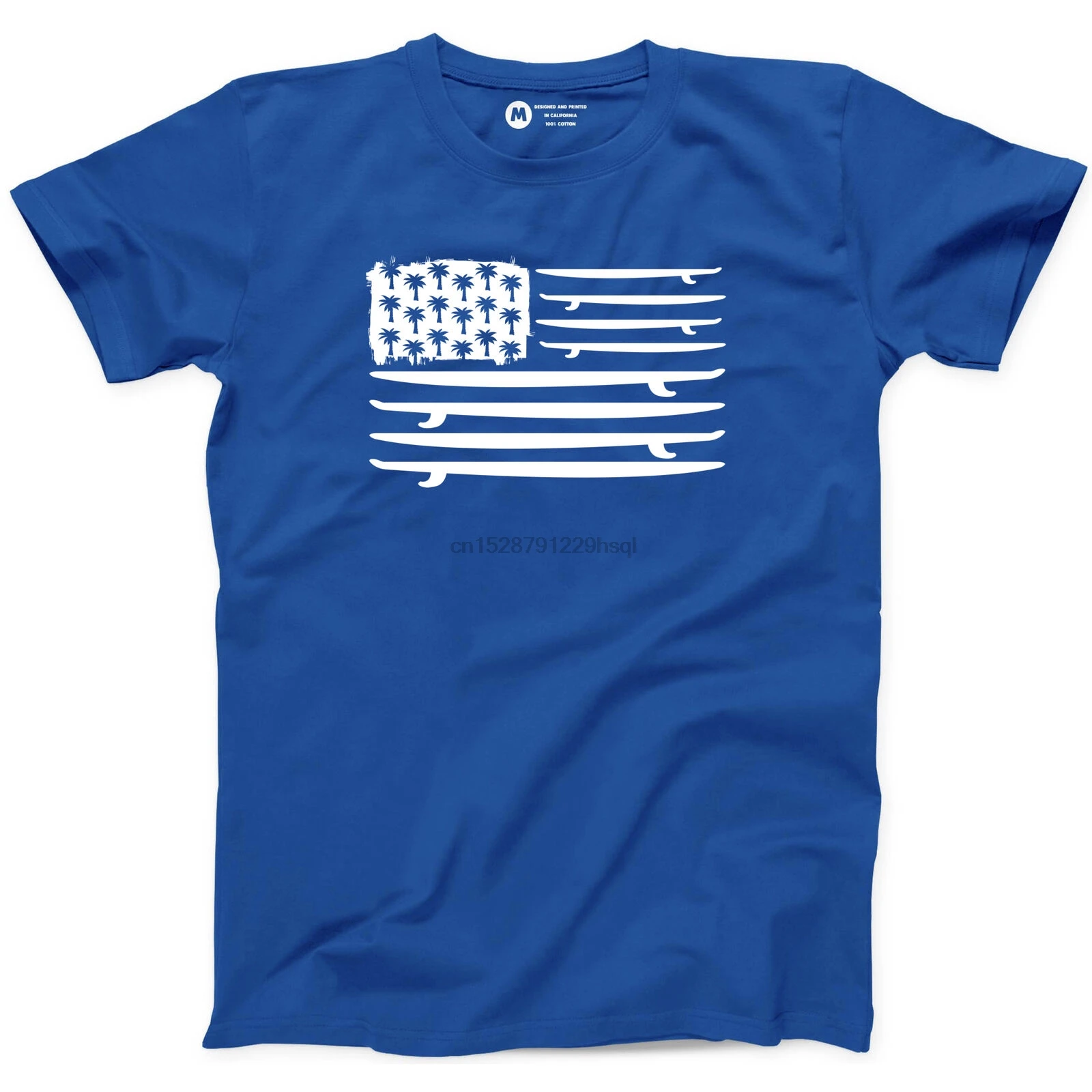 2019 крутая футболка с американским флагом для серфинга веселая Женская Пляжная