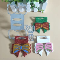 new metal cutting dies for bow hanging decoration used for diy scrapbook photo album photo frame decoration cardboard crafts